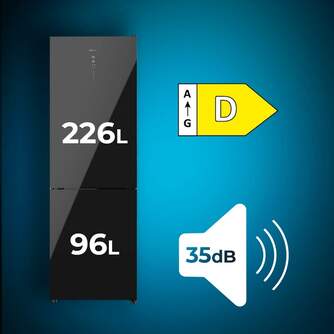 FRICOM. CECOTEC 02427 185x60 NF CRIS NEGRO DSP