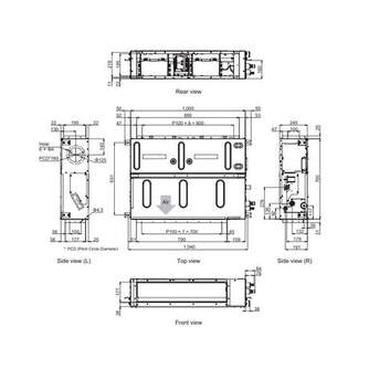 ACON.COND FUJITSU ACY71KA R32 NEW
