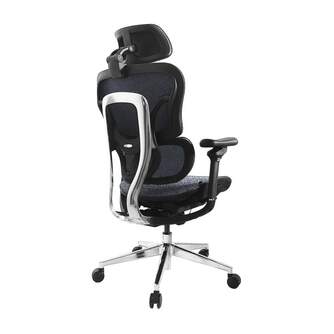 SILLA OFICINA EQUIP ERGONOMICA PREMIUM AZUL Y NEGR