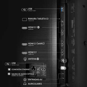 TV HISENSE 75%%%quot; 75E7Q PRO UHD QLED SMART TV 144HZ