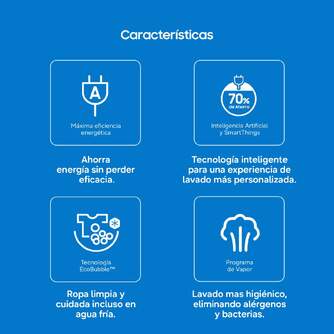 LVD. SAMSUNG WW90CGC04DABEC 9K NEGRA