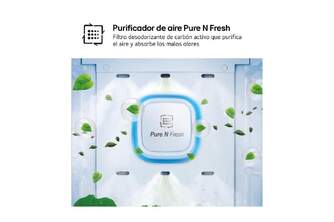 FRI. LG GML860PYFE 179x83 530L 4P INOX DISP