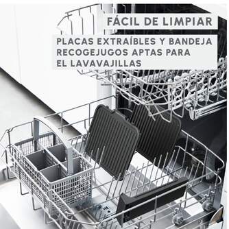 GRILL MOULINEX GI5108 3EN1 2000W 180%%%#186; 30X20CM