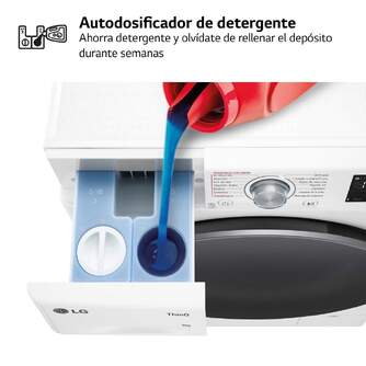 LVD. LG F4WR5509A1W 9K 1400R BCA ATD STEAM WIFI