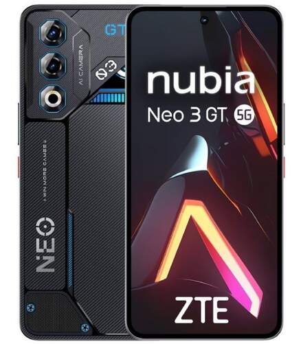 ZTE Nubia Neo 3 GT 5G 12/256 GB Gris - 6,8", Unisoc T9100, Android, C&aacute;mara doble 50MP, 6000 mAh
