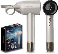 Secador Cecotec Dry Glam Waves 103715 - 1600 W, 4 Cabezales, Champagne