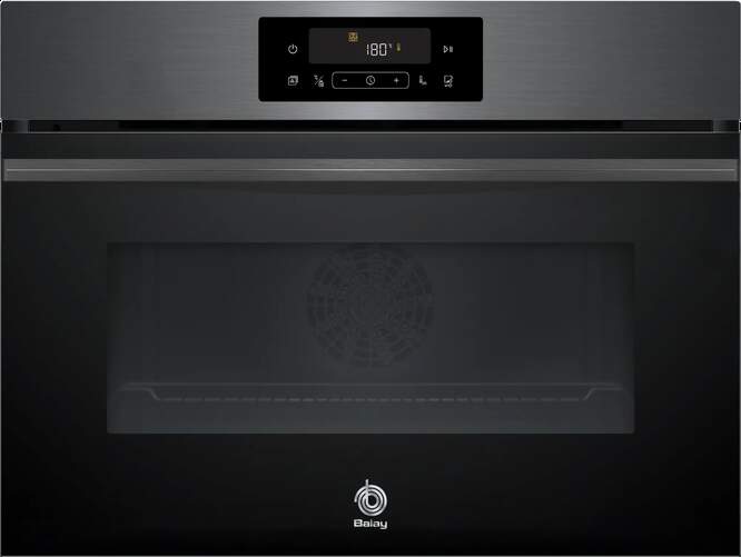 Horno Pirolítico Balay 3CB4821G3 - 47 L, 45 cm, 10 Programas, Clase A, Grafito