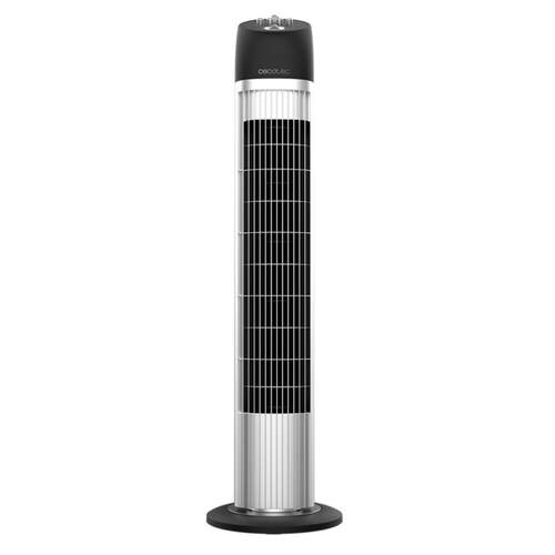 Ventilador Torre Cecotec EnergySilence 850 Skyline - 45W, 83cm, 3 Velocidades, Temporizador, Oscila