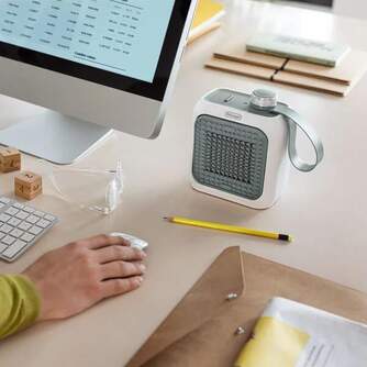 CALEFACT. DELONGHI HFX10B03.GR 360W PORTATIL