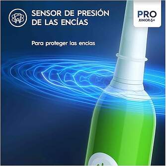 DENTAL ORALB PRO1 JUNIOR VERDE CON RECAM.SENSI