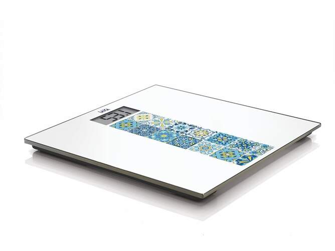 B&aacute;scula Laica PS1082B - 30x30 cm, Pilas, Cristal