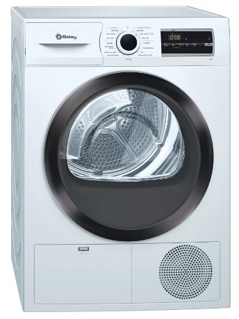 Secadora Bomba Calor Balay 3SB580B - Clase A++, 8Kg, 8 Funciones, Sensor Humedad, Blanca