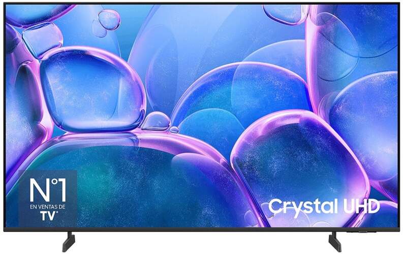 TV Samsung 50" LED TU50U7005F - Crystal Processor 4K, Smart TV Tizen, Bluetooth, HDR10+