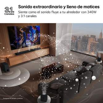 BARRASONIDO LG S60T 3.1 340W DOLBY DIGITAL DTS