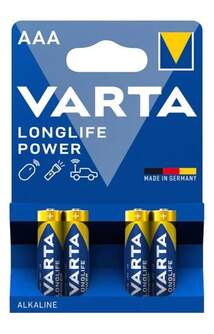 PACK VARTA LONGLIFE LR03 LR06 6LR61 SET HERRA REGA