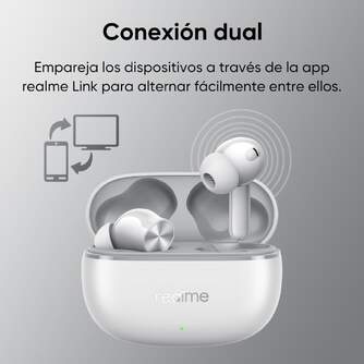 AURICULARES REALME BUDS T200 LITE GREY