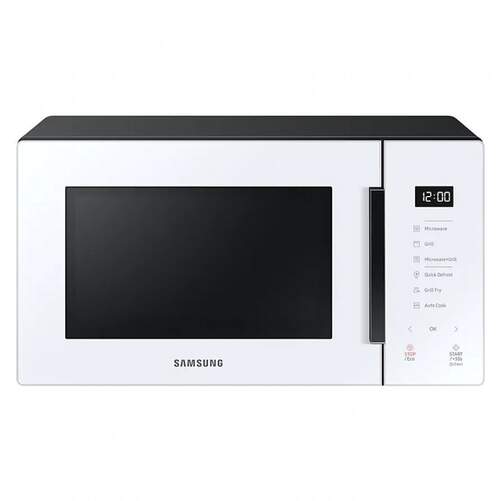 Microondas Samsung MG30T5018UW/EC - 900W+Grill, 30 Litros, AutoCook, TDS, Vapor, Blanco