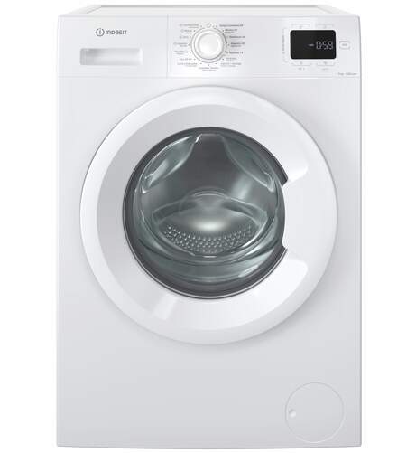 Lavadora Indesit IM 962 MY TIME SPT - Clase A, 9 kg, 1200 rpm, 74 dB, Blanco