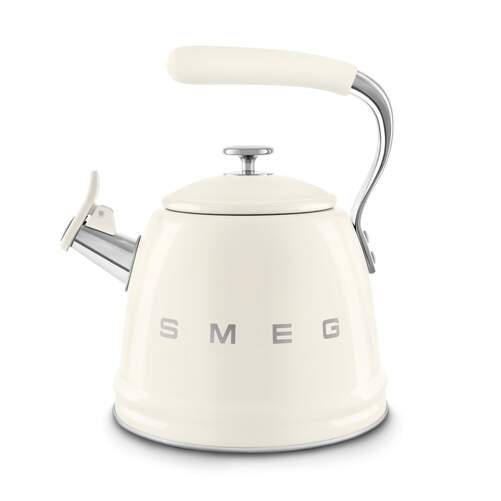Hervidor Smeg WKF01CR - 2,3 L, Silbante, Crema