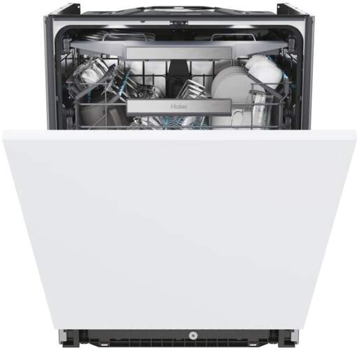 Lavavajillas Integrable Haier XS4A4M3PB - Clase A, 10 Programas, 14 Servicios, 44 dBA, Wi-Fi