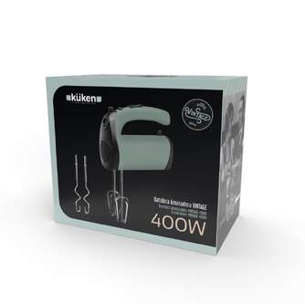 BATID. AMASADORA KUKEN 34139 400W VINTAGE VERDE
