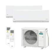 Aire Acondicionado Kit Multisplit Fujitsu ASY35U2MIKN 2x1 W (EXT.50) - 2,5 kW, A+++/A++, Blanco