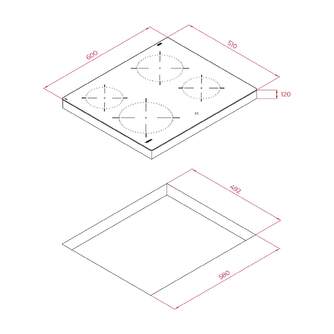 ENCIM. TEKA TTC64010CRD 4F VITRO 112550020 POLIVAL