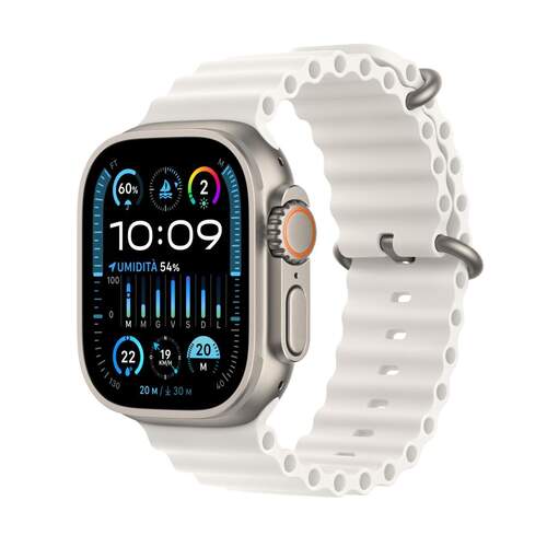 Smartwatch Apple Ultra 2 MREJ3TY/A - 49mm, 4G, Blanco titanio