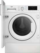 Lavasecadora Integrable Beko B5DBT48437WB - Clase D/A 8 kg Lavado, 5 kg Secado, 1400 rpm, Blanco