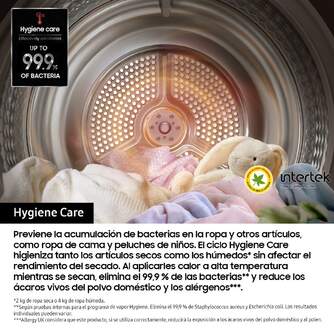 SECADORA SAMSUNG DV90DG52A0ABEC 9K BC DSP NEGRO