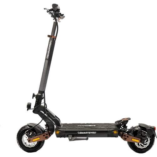 Patinete eléctrico SmartGyro Ryder 2 - 1000W , 18Ah, 75 km autonomía, ruedas 10", negro