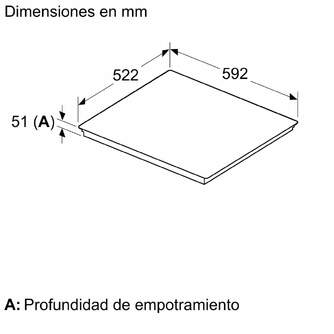 ENCIM. SIEMENS EH631HDC1E 60CM 3F IND