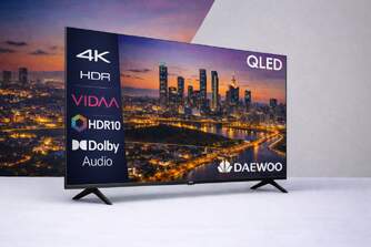 TV DAEWOO 65%%%quot; 65VB56QV UHD QLED SMART TV HDR10