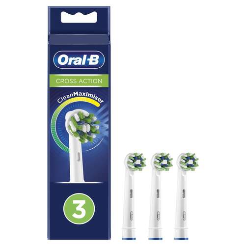 Recambio Dental Oral-B Cross Action EB 50-3 - Pack 3 Unidades