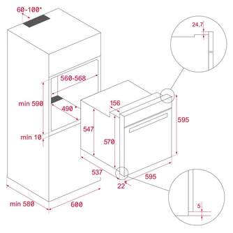 HORNO TEKA HSB630P WH BLANCO GT DSP PIRO 41566053