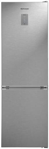 Frigor&iacute;fico Combi Telefunken TLK1883EX - E, 186cm, NoFrost, Display, Descong. Aut., Acero Inox