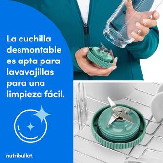 BATID. VASO NUTRIBULLET NBP013GR 7,4V 590ML USB-C VERDE