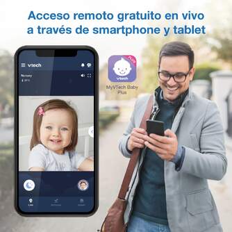 VIGILA BEBES VTECH RM9761 CAMARA MOTOR WIFI