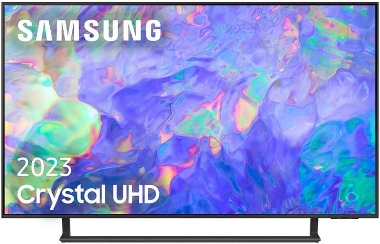 TV 43" Samsung TU43CU8500K - 4K, Smart TV, Procesador Crystal UHD, HRD10+, OTS Lite, AirSlim