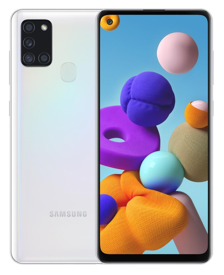 Samsung Galaxy A21s 32GB Blanco - 6.5" HD+, OctaCore 2GHz
