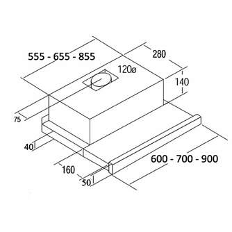 CAMP. CATA TF2003 DURALUM 90 390M3h 45,5dB
