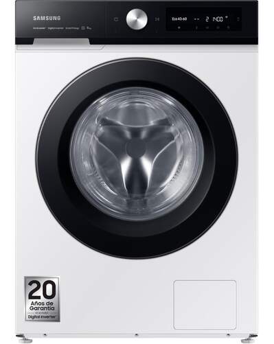 Lavadora Samsung WW11BB534DAES3 Bespoke - 11kg, 1400 rpm, Clase A, AutoDosificación, Vapor, WiFi