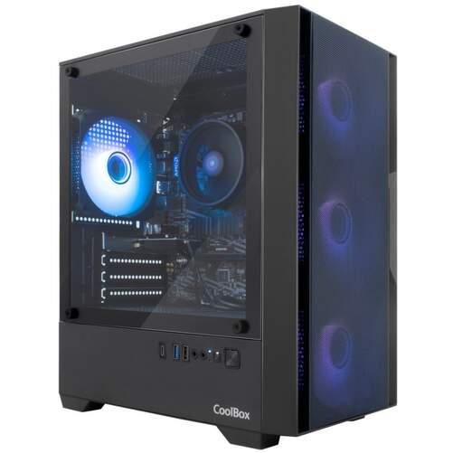 Ordenador Deep Gaming Fusionplay - Ryzen 5, 16GB RAM, NVMe 1TB, Windows 11 Pro, Kit Teclado y rat&oacute;n