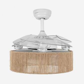 VENTILADOR TECHO U.BLUE JALOQUE WFC 104CM DC PLEG