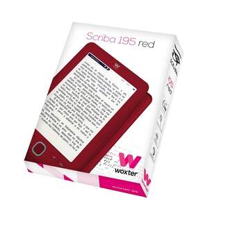 E-BOOK WOXTER SCRIBA 195 EB26-045 6%%%quot; 4GB ROJO