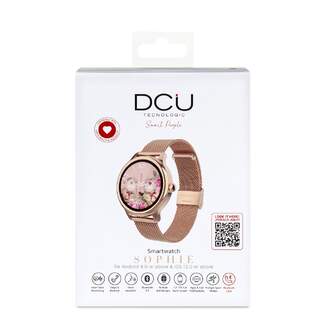 SMARTWATCH DCU SOPHIE ORO ROSA METAL