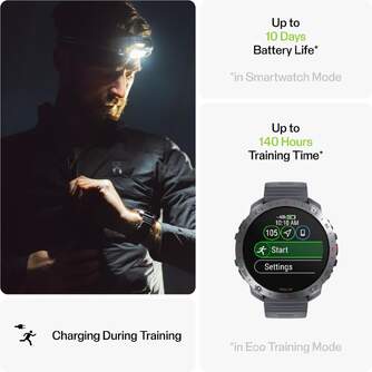 SMARTWATCH POLAR GRIT X2 PRO SLR/GRY S-L