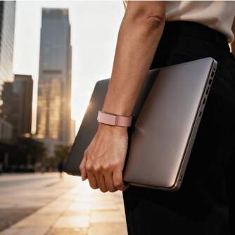 SMART BAND DCU MOVE FIT BAND ORO ROSA