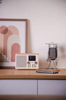 RADIO PURE CLASSIC H4 BLANCO / CREMA