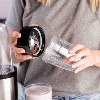 BATID. VASO TAURUS SHAKE %%%amp; GO 800W 2V 500ML SMOOTH